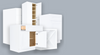 LifeArt Cabinetry Lancaster White