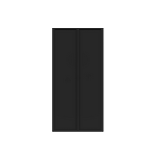 Load image into Gallery viewer, Urban Slim Black Painted Finish Pantry Cabinet Section with 2 Doors