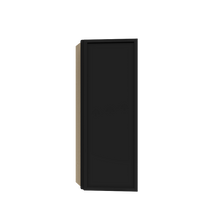 Load image into Gallery viewer, Urban Slim Black Painted Finish Wall End Angle Cabinet