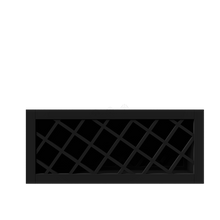 Load image into Gallery viewer, Urban Slim Black Painted Finish Wall Wine Rack Cabinet