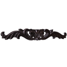 Load image into Gallery viewer, Anchester Espresso Valance Deco Flower
