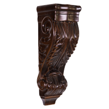 Load image into Gallery viewer, Anchester Espresso Moldings & Accessories CORBEL Stan Finish Leaf Design