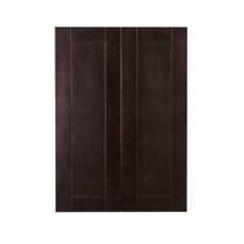 Load image into Gallery viewer, Anchester Espresso Wall Cabinet 2 Doors 3 Adjustable Shelves