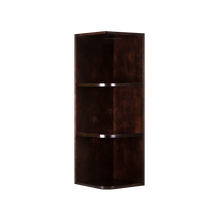 Load image into Gallery viewer, Anchester Espresso Wall Open End Shelf No Door 2 Fixed Shelves
