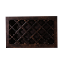Load image into Gallery viewer, Anchester Espresso Wall Wine Rack Cabinet