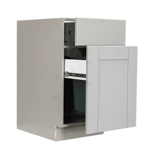 Load image into Gallery viewer, Anchester Series Gray Shaker Base Waste Basket Cabinet