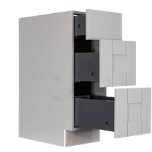 Load image into Gallery viewer, Anchester Gray Base Drawer Cabinet 3 Drawers