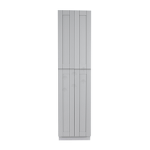 Load image into Gallery viewer, Anchester Gray Tall Pantry 2 Upper Doors and 2 Lower Doors
