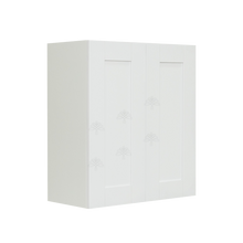 Load image into Gallery viewer, Anchester White Wall Cabinet 2 Doors 2 Adjustable Shelves With 30-inch Height