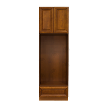 Load image into Gallery viewer, Cambridge Tall Double Oven Cabinet 2 Upper Doors and 1 Lower Drawer
