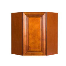 Load image into Gallery viewer, Cambridge Wall Diagonal Corner 1 Door 2 Adjustable Shelves