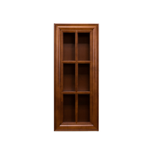 Load image into Gallery viewer, Cambridge Wall Mullion Door Cabinet 1 Door 2 Adjustable Shelves Glass Not Included