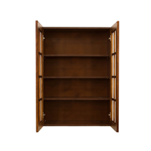 Load image into Gallery viewer, Cambridge Wall Mullion Door Cabinet 2 Doors 3 Adjustable Shelves Glass Not Included