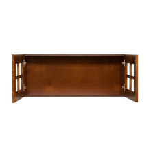 Load image into Gallery viewer, Cambridge Wall Mullion Door Cabinet 2 Doors No Shelf 24 Inch Depth Glass Not Included