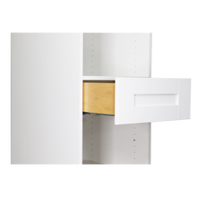 Load image into Gallery viewer, Closet White Finish Small Drawer With Solid Wood Natural Drawer Box