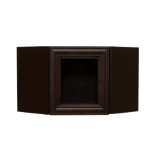 Load image into Gallery viewer, Edinburgh Wall Mullion Door Diagonal Corner Cabinet 1 Door No Shelf Glass Not Included