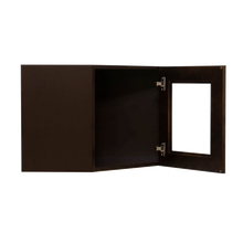 Load image into Gallery viewer, Edinburgh Wall Mullion Door Diagonal Corner Cabinet 1 Door No Shelf Glass Not Included