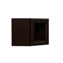 Load image into Gallery viewer, Edinburgh Wall Mullion Door Diagonal Corner Cabinet 1 Door No Shelf Glass Not Included