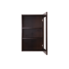 Load image into Gallery viewer, Edinburgh Wall Mullion Door Cabinet 1 Door 2 Adjustable Shelves 30 Inch Height Glass Not Included