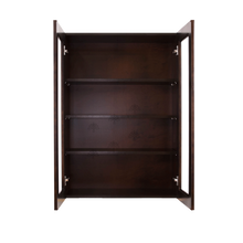 Load image into Gallery viewer, Edinburgh Wall Mullion Door Cabinet 2 Doors 3 Adjustable Shelves Glass Not Included