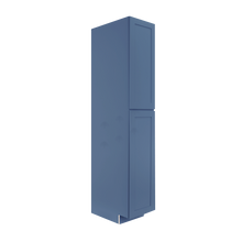 Load image into Gallery viewer, Lancaster Blue Tall Pantry 1 Upper Door and 1 Lower Door