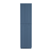 Load image into Gallery viewer, Lancaster Blue Tall Pantry 2 Upper Doors and 2 Lower Doors