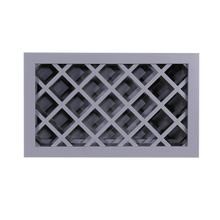 Load image into Gallery viewer, Lancaster Gray Wall Wine Rack Cabinet