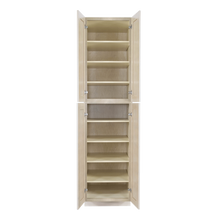 Load image into Gallery viewer, Lancaster Stone Wash Tall Pantry 2 Upper Doors and 2 Lower Doors