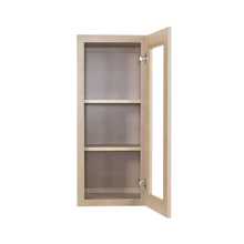 Load image into Gallery viewer, Lancaster Stone Wash Mullion Door Cabinet 1 Door 2 Adjustable Shelves Glass not Included