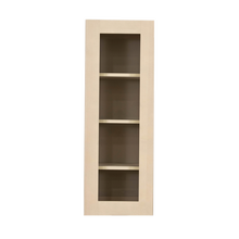 Load image into Gallery viewer, Lancaster Stone Wash Wall Mullion Door Cabinet 1 Door 3 Adjustable Shelves Glass not Included