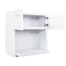 Load image into Gallery viewer, Lancaster White Wall Microwave Cabinet