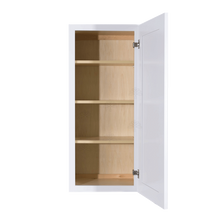 Load image into Gallery viewer, Lancaster Shaker White Wall Cabinet 1 Door 3 Adjustable Shelves