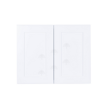 Load image into Gallery viewer, Lancaster Shaker White Wall Cabinet 2 Doors 1 Adjustable Shelf