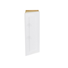 Load image into Gallery viewer, Lancaster Shaker White Wall End Angle Cabinet 1 Door 2 or 3 Shelves