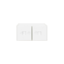 Load image into Gallery viewer, Lancaster Shaker White Wall Small Drawer Cabnet 2 Drawers