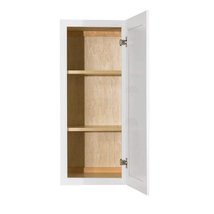 Newport White Wall 1 Door 2 Adjustable Shelves LifeArt