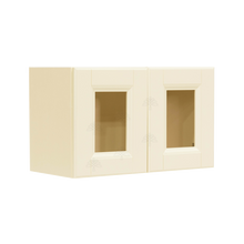 Load image into Gallery viewer, Oxford Wall Mullion Door Cabinet 2 Doors No Shelf Glass Not Included