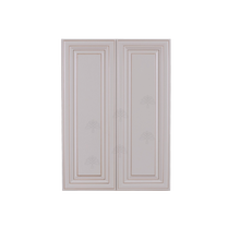 Load image into Gallery viewer, Princeton Creamy White Glazed Wall Cabinet 2 Doors 3 Adjustable Shelves