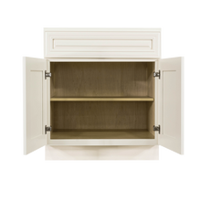 Load image into Gallery viewer, Princeton Off-white Base Cabinet 1 Drawer 2 Doors 1 Adjustable Shelf