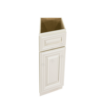 Load image into Gallery viewer, Princeton Off-white Base End Angle Cabinet 1 Fake Drawer 1 Door Adjustable Shelf (Right)