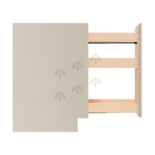 Load image into Gallery viewer, Princeton Series Off White Painted Finish Base Spice Rack Cabinet