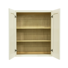 Load image into Gallery viewer, Princeton Off-white Wall Cabinet 2 Doors 2 Adjustable Shelves