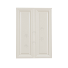 Load image into Gallery viewer, Princeton Off-white Wall Cabinet 2 Doors 3 Adjustable Shelves