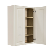 Load image into Gallery viewer, Princeton Off-white Wall Cabinet 2 Doors 3 Adjustable Shelves