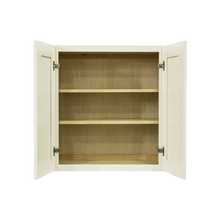 Load image into Gallery viewer, Princeton Off-White Wall Cabinet 2 Doors 2 Adjustable Shelves With 30-inch Height