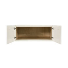 Load image into Gallery viewer, Princeton Off-white Wall Cabinet 2 Doors No Shelf 24inch Depth