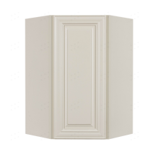 Load image into Gallery viewer, Princeton Off-white Wall Diagonal Corner 1 Door 2 Adjustable Shelves