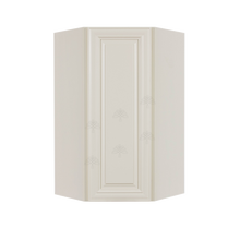 Load image into Gallery viewer, Princeton Off-white Wall Diagonal Corner 1 Door 3 Adjustable Shelves