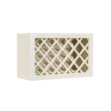 Load image into Gallery viewer, Princeton Off-white Wall Wine Rack Cabinet