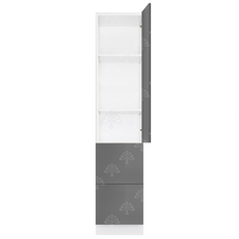 Load image into Gallery viewer, Valencia Gray Series Finish Pantry Cabinet with Inverted Door and 1 Door